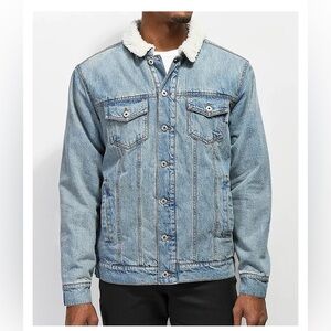 Zumiez Dravus Locate Sherpa‎ Lined Denim Jacket